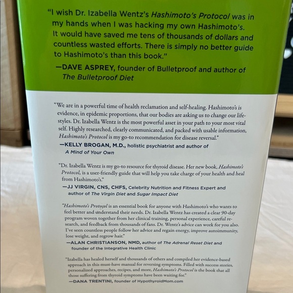 Hashimoto's Protocol Book by Izabella Wentz - Picture 2 of 2